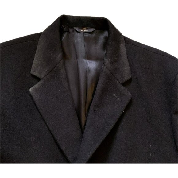 Brooks Brothers 346 Wool Cashmere Blend Overcoat Mens 44S Classic Formal Coat - Picture 15 of 16